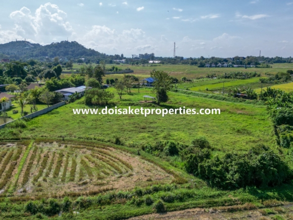 Doi Saket-DSP-(LS376-04) 4+ Rai of Land with Excellent Views for Sale in Choeng Doi