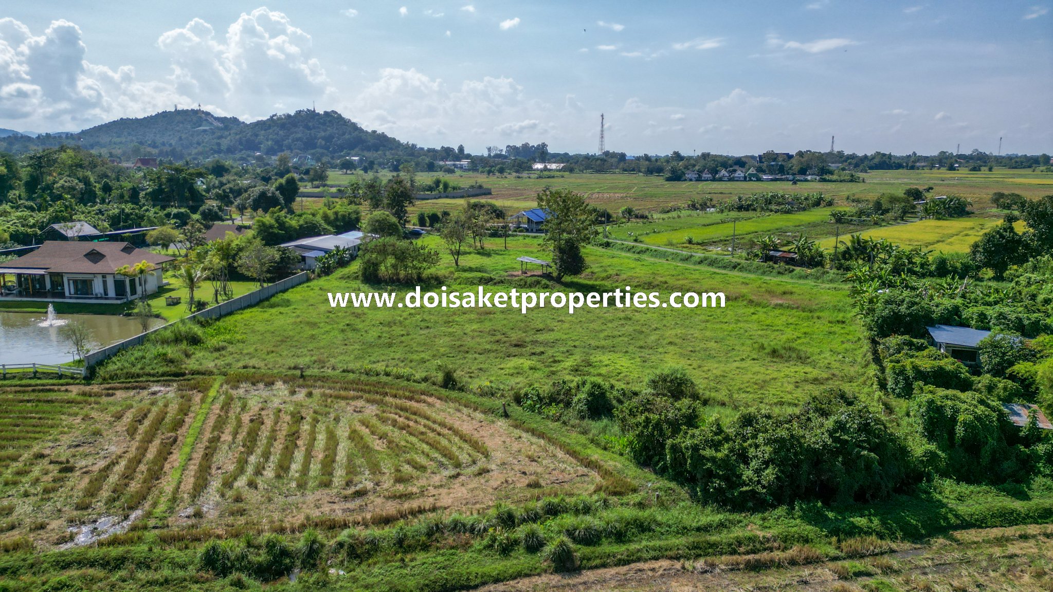 Doi Saket-DSP-(LS376-04) 4+ Rai of Land with Excellent Views for Sale in Choeng Doi