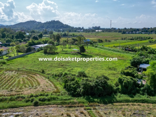 Doi Saket-DSP-(LS376-04) 4+ Rai of Land with Excellent Views for Sale in Choeng Doi