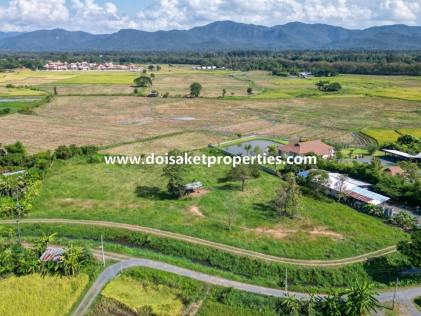 Doi Saket-DSP-(LS376-04) 4+ Rai of Land with Excellent Views for Sale in Choeng Doi