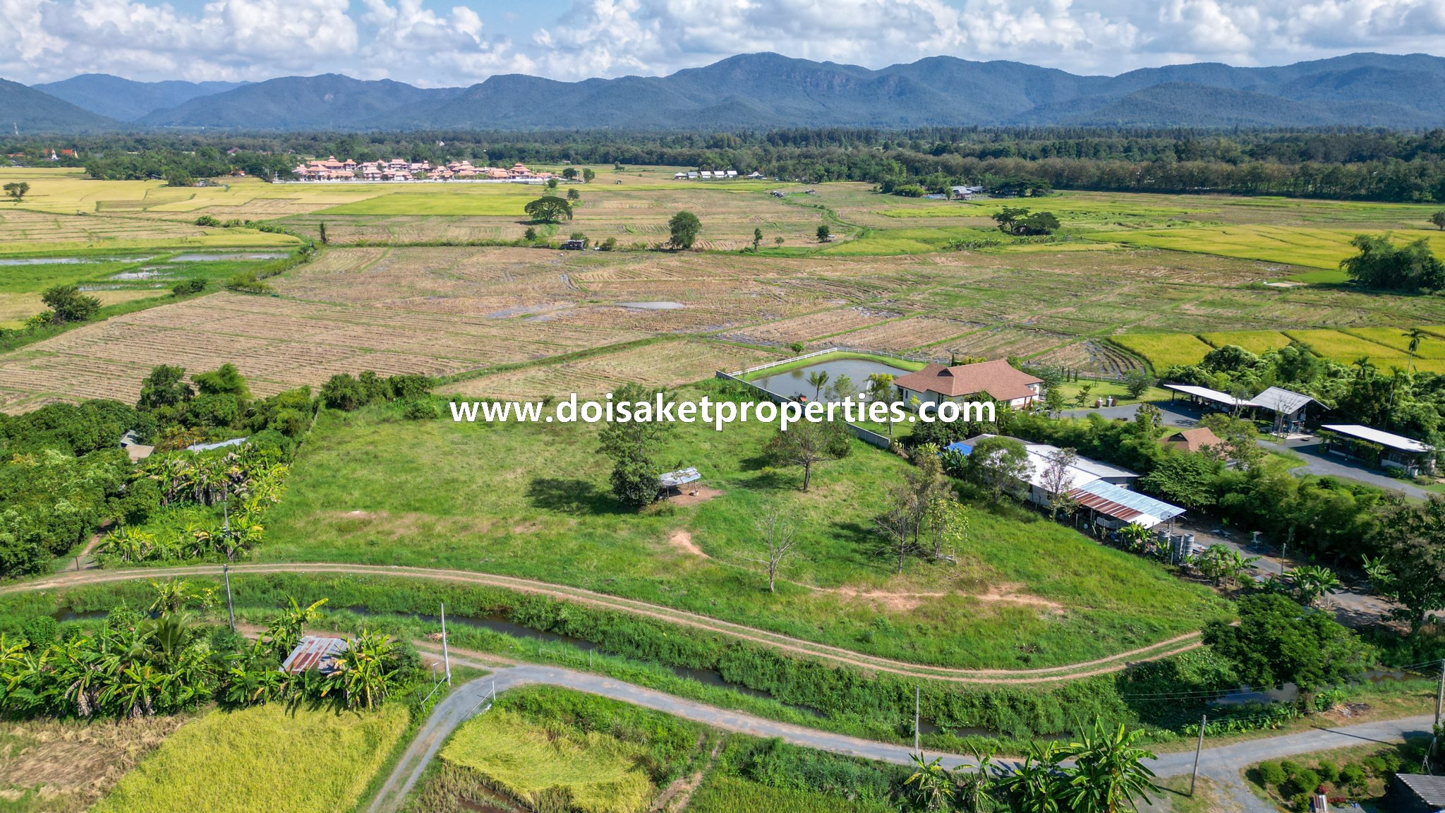 Doi Saket-DSP-(LS376-04) 4+ Rai of Land with Excellent Views for Sale in Choeng Doi