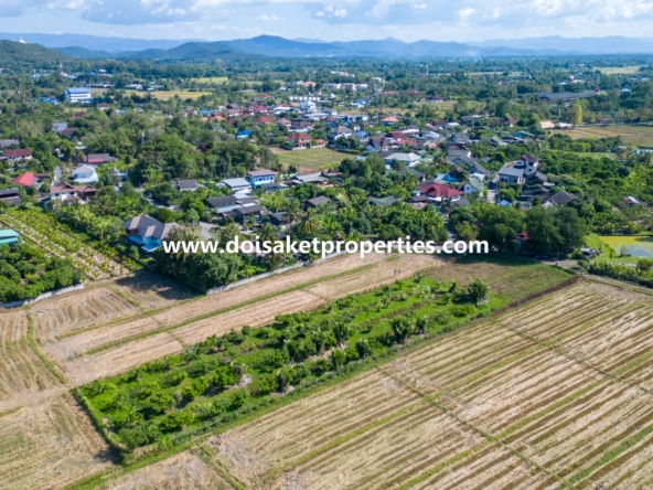 Doi Saket-DSP-(LS378-02) 2+ Rai of Land with Views for Sale in Luang Nuea