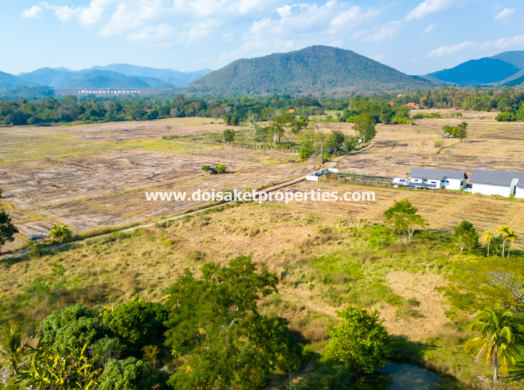 Doi Saket-DSP-(LS391-49) Beautiful ~49 Rai Plot of Land with Incredible Views for Sale in Luang Nua