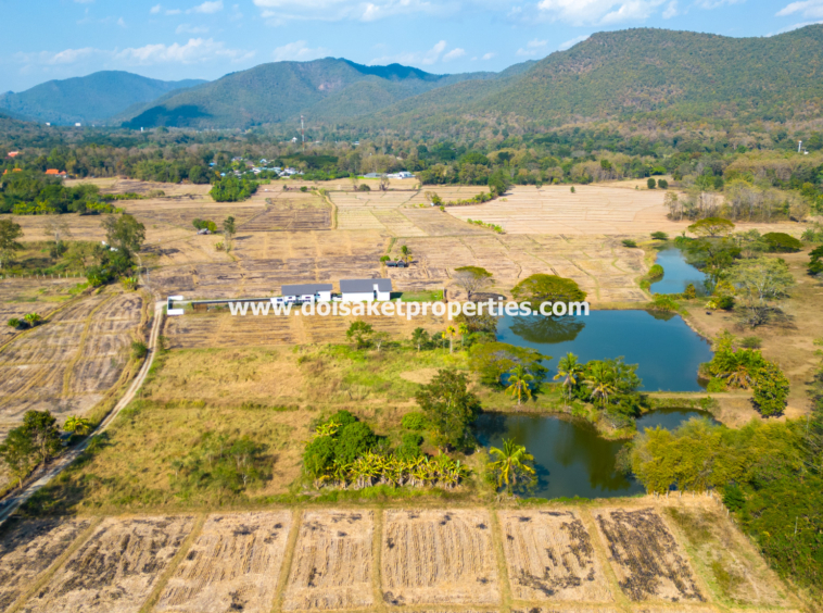 Doi Saket-DSP-(LS391-49) Beautiful ~49 Rai Plot of Land with Incredible Views for Sale in Luang Nua