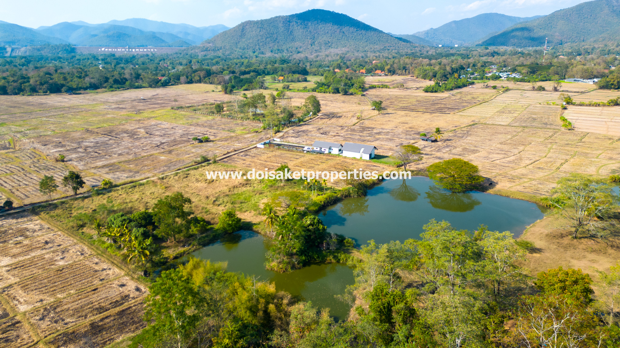 Doi Saket-DSP-(LS391-49) Beautiful ~49 Rai Plot of Land with Incredible Views for Sale in Luang Nua