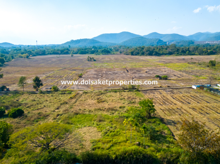 Doi Saket-DSP-(LS392-68) Amazing 68+ Rai Plot of Land with Stunning Views for Sale in Luang Nua