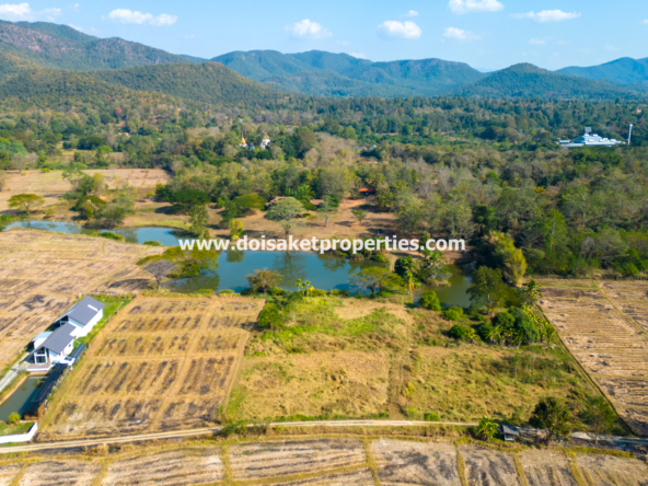 Doi Saket-DSP-(LS392-68) Amazing 68+ Rai Plot of Land with Stunning Views for Sale in Luang Nua