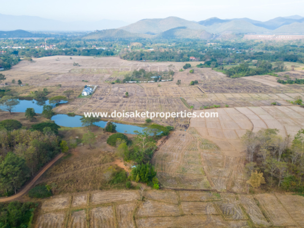 Doi Saket-DSP-(LS392-68) Amazing 68+ Rai Plot of Land with Stunning Views for Sale in Luang Nua