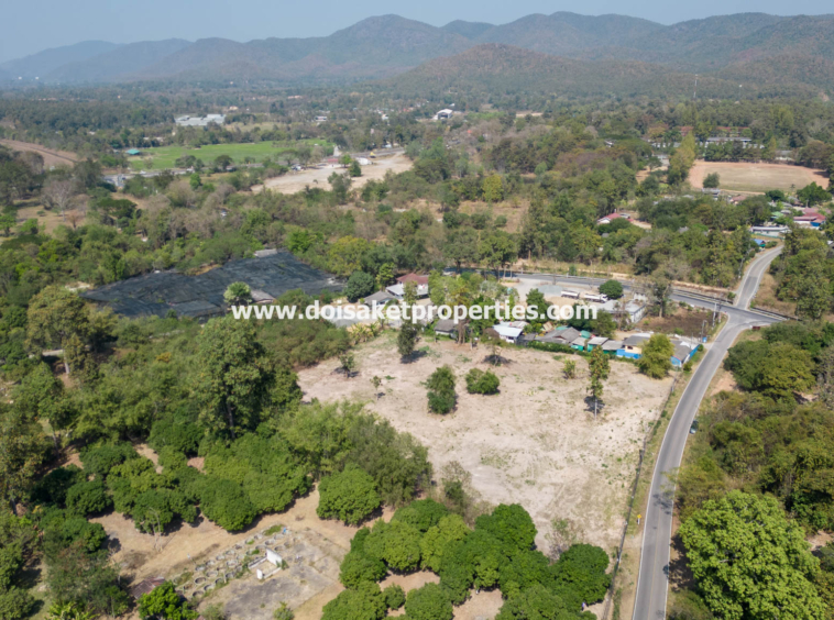 Doi Saket-DSP-(LS393-06) ~6 Rai Plot of Land for Sale Near the 118 Highway in Choeng Doi