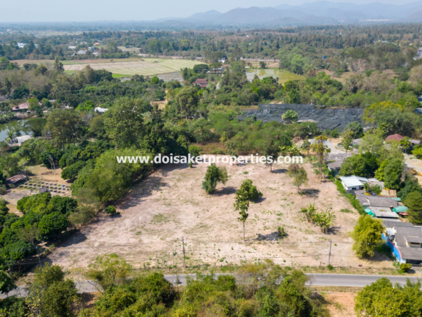 Doi Saket-DSP-(LS393-06) ~6 Rai Plot of Land for Sale Near the 118 Highway in Choeng Doi