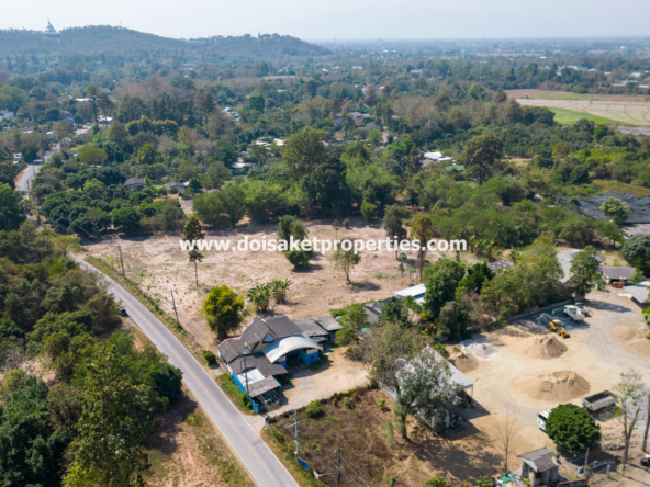 Doi Saket-DSP-(LS393-06) ~6 Rai Plot of Land for Sale Near the 118 Highway in Choeng Doi