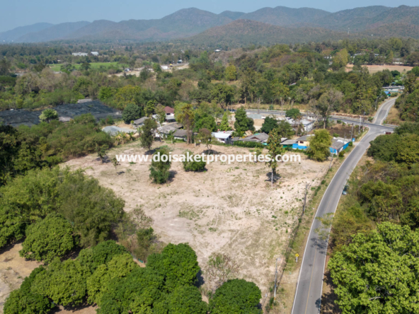 Doi Saket-DSP-(LS393-06) ~6 Rai Plot of Land for Sale Near the 118 Highway in Choeng Doi