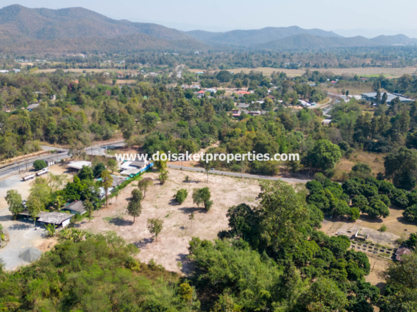 Doi Saket-DSP-(LS393-06) ~6 Rai Plot of Land for Sale Near the 118 Highway in Choeng Doi