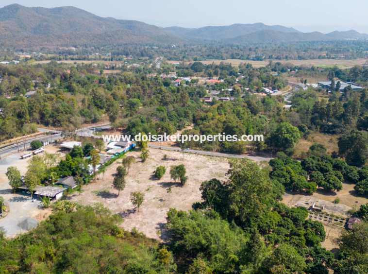 Doi Saket-DSP-(LS393-06) ~6 Rai Plot of Land for Sale Near the 118 Highway in Choeng Doi