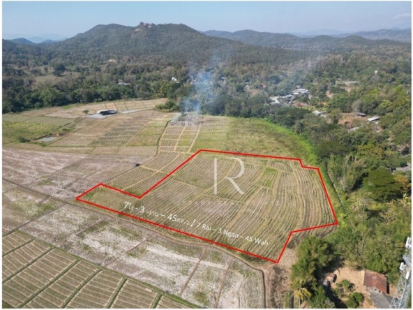 7 Rai of Land with Incredible Views for Sale in Doi Saket Chiang Mai-IRE-IRELS001