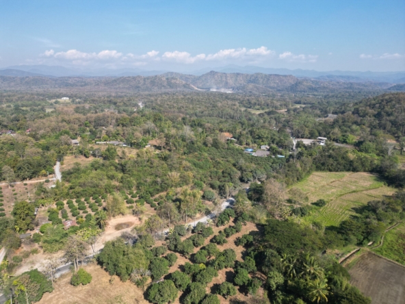 7 Rai of Land with Incredible Views for Sale in Doi Saket Chiang Mai-IRE-IRELS001