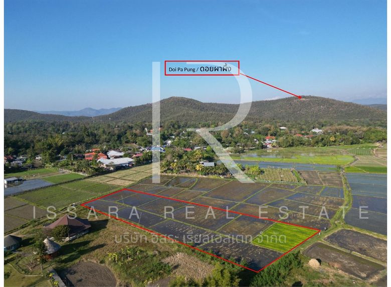 3 Rai of Stunning Mountain View Land for Sale in Doi Saket Chiang Mai-IRE-IRELS003