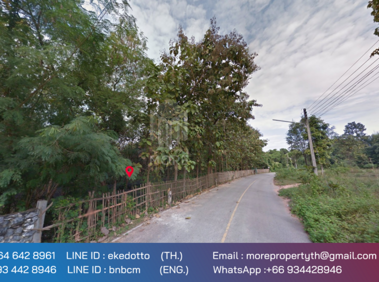 Property id 066LS Land for sale in Chiang Mai 3-3-15 Rai near Nong Bua Phra Chao Luang