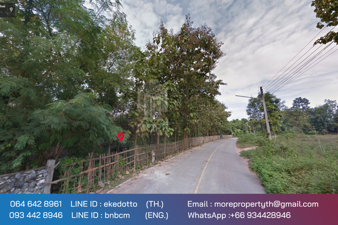 Property id 066LS Land for sale in Chiang Mai 3-3-15 Rai near Nong Bua Phra Chao Luang