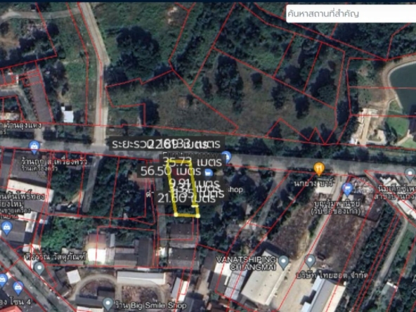 Property id139ls Land for sale in Hangdong 0-3-01Rai  near Hang Dong Market-MR-139ls