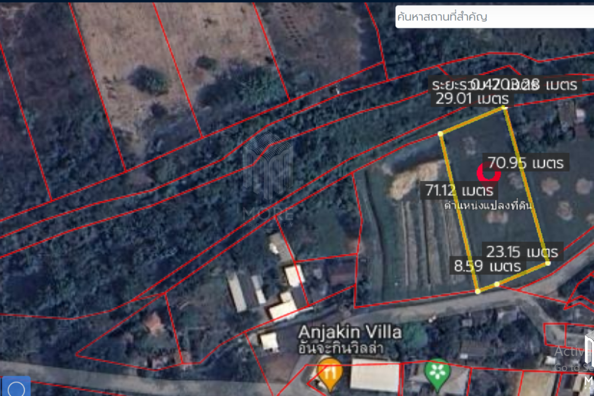 Property id149ls Land for sale in hangdong 1-1-53Rai  nearSanctum Co.-MR-149ls