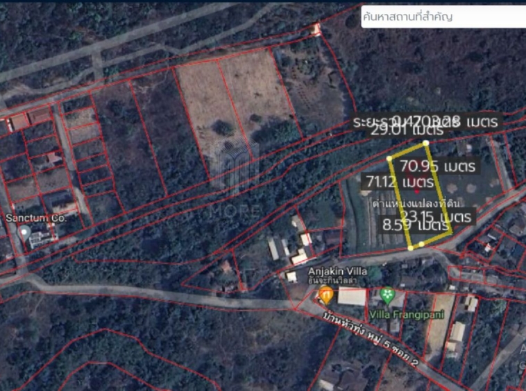 Property id149ls Land for sale in hangdong 1-1-53Rai  nearSanctum Co.-MR-149ls