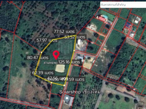 Property id174ls Land for sale in Hangdong  9-0-49Rai  near Grand Canyon Water park-MR-174LS