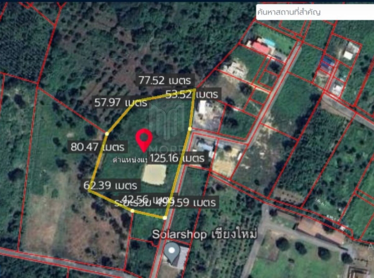 Property id174ls Land for sale in Hangdong  9-0-49Rai  near Grand Canyon Water park-MR-174LS