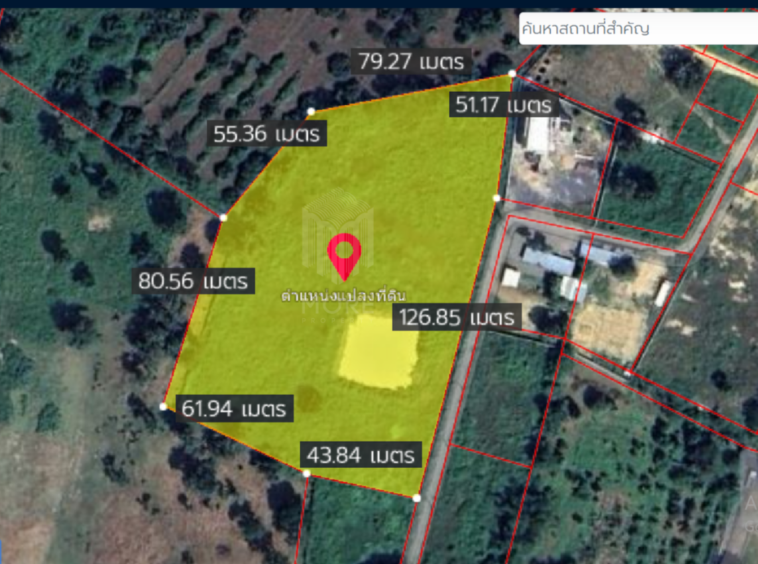 Property id174ls Land for sale in Hangdong  9-0-49Rai  near Grand Canyon Water park-MR-174LS