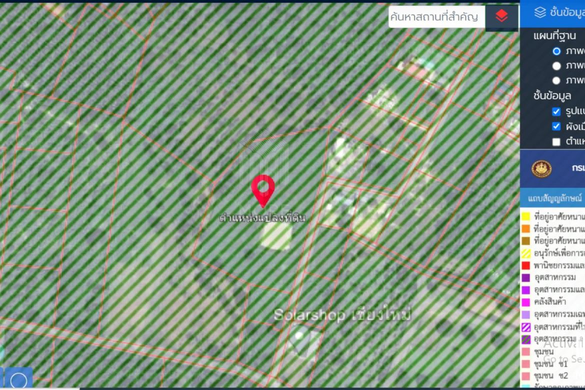 Property id174ls Land for sale in Hangdong  9-0-49Rai  near Grand Canyon Water park-MR-174LS