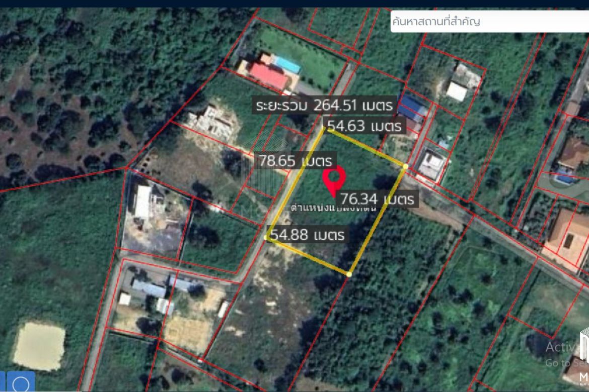 Property id175ls Land for sale in Hangdong 2-2-41 Rai near Grand Canyon water park-MR-175ls