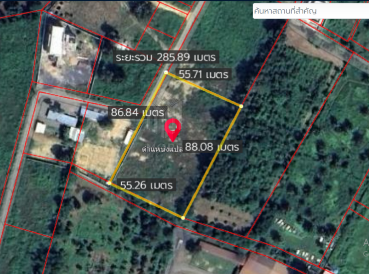 Property id177ls Land for sale in Hangdong 2-3-80 Rai  near Grand Canyon water park-MR-177LS