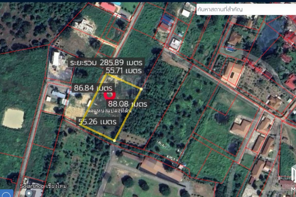 Property id177ls Land for sale in Hangdong 2-3-80 Rai  near Grand Canyon water park-MR-177LS