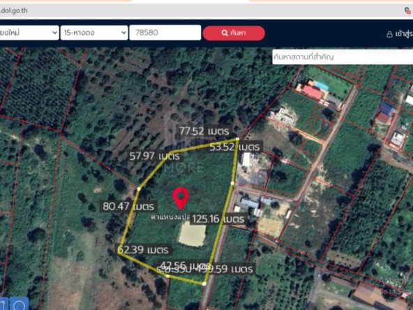 Property id178ls Land for sale in Hangdong 10 -0 27 Rai  near Grand Canyon Water Park-MR-178LS