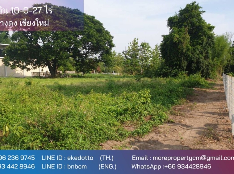 Property id178ls Land for sale in Hangdong 10 -0 27 Rai  near Grand Canyon Water Park-MR-178LS