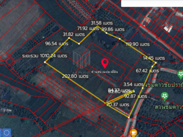 Property ID185LS Land for sale in Hang Dong 24 Rai  near Jungle Adventure Park-MR-185LS