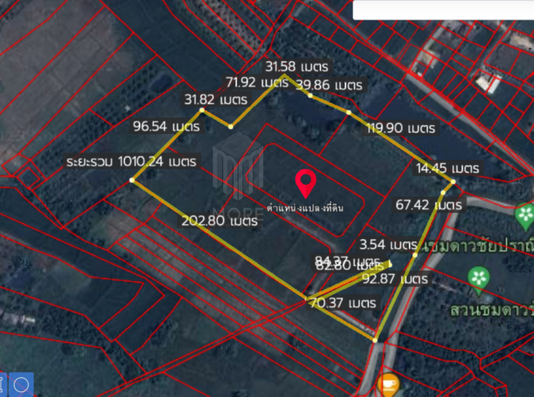 Property ID185LS Land for sale in Hang Dong 24 Rai  near Jungle Adventure Park-MR-185LS