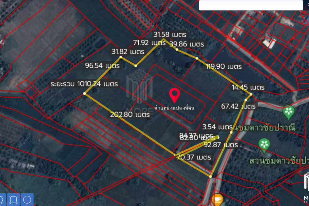 Property ID185LS Land for sale in Hang Dong 24 Rai  near Jungle Adventure Park-MR-185LS