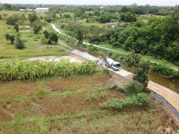 Property ID185LS Land for sale in Hang Dong 24 Rai  near Jungle Adventure Park-MR-185LS