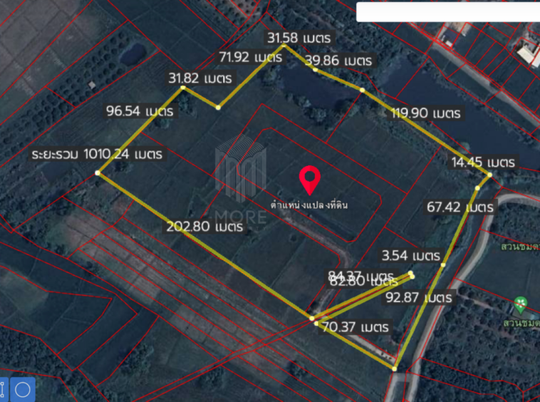 Property ID185LS Land for sale in Hang Dong 24 Rai  near Jungle Adventure Park-MR-185LS