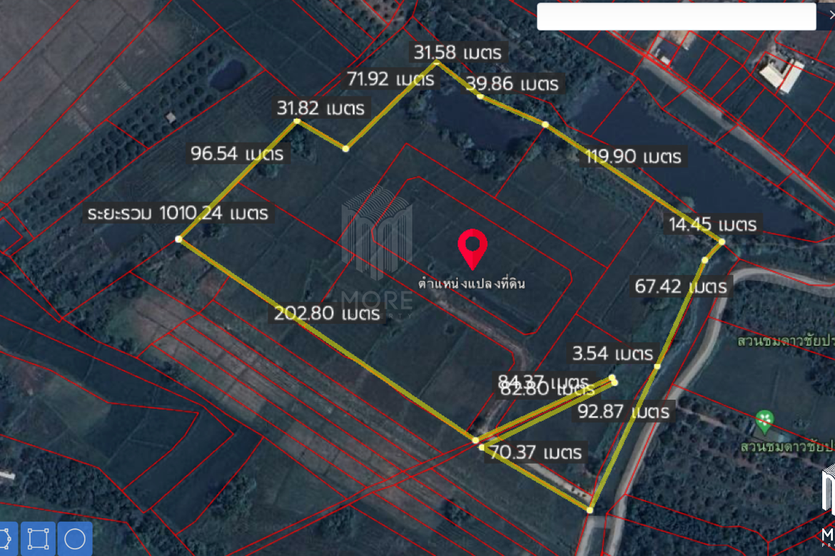 Property ID185LS Land for sale in Hang Dong 24 Rai  near Jungle Adventure Park-MR-185LS