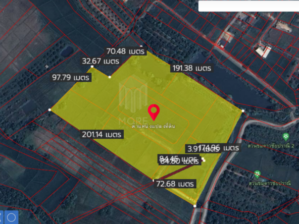 Property ID185LS Land for sale in Hang Dong 24 Rai  near Jungle Adventure Park-MR-185LS