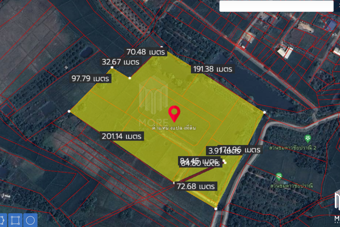 Property ID185LS Land for sale in Hang Dong 24 Rai  near Jungle Adventure Park-MR-185LS