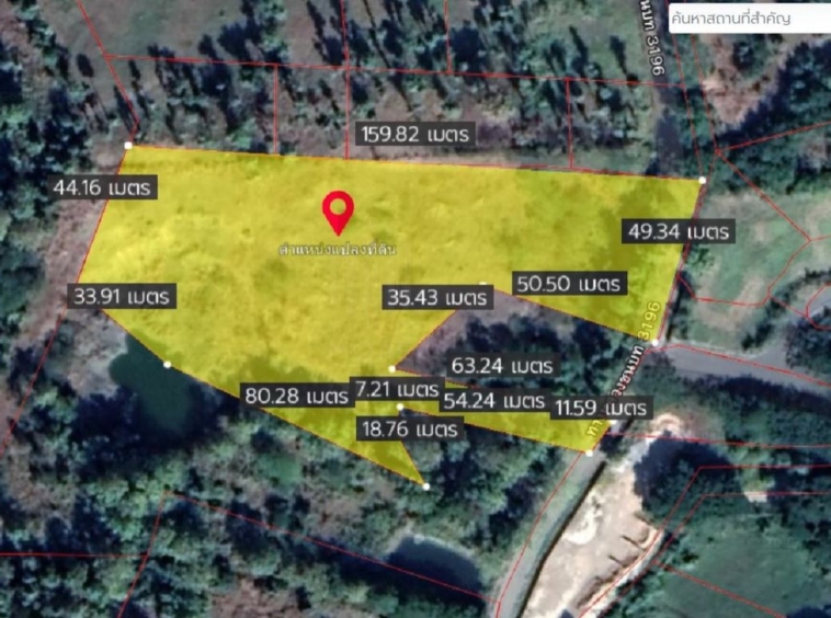 Property id120LS land for sale chiang mai 12-3-32 sq.wa Mae onn Chiangmai-MR-120LS