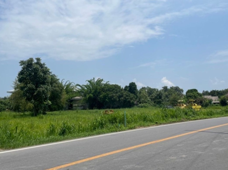 Property id  062LS Land for sale in Chiang Mai. Mae Rim-Ban Rai Road