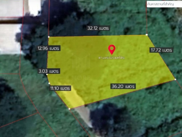 Property id1262ls sale 3 plot of lands 1 rai 1 ngan 60 sq.wa. near Supha bee