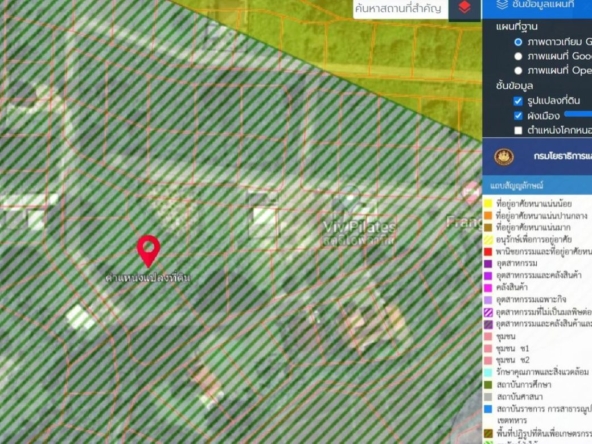 Property id1262ls sale 3 plot of lands 1 rai 1 ngan 60 sq.wa. near Supha bee