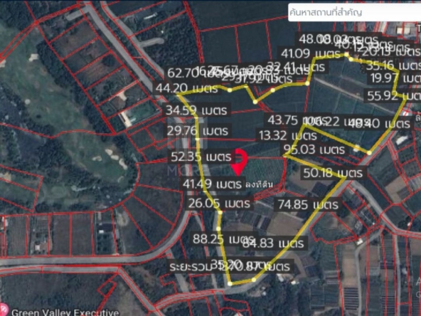 Property id153ls Land for sale in Mae Rim 35-3-53 Rai  nearby Green Valley Golf club-MR-153LS