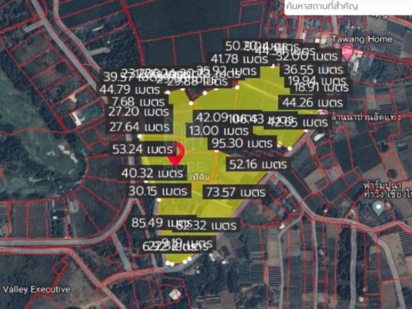 Property id153ls Land for sale in Mae Rim 35-3-53 Rai  nearby Green Valley Golf club-MR-153LS