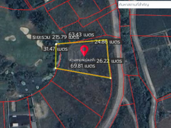 Property ID173LS Land for sale in Mae Rim 1-2-57 Rai  near Green valley golf club-MR-173LS